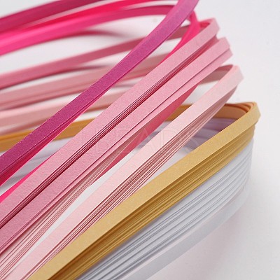 6 Colors Quilling Paper Strips DIY-J001-5mm-39cm-A03-1