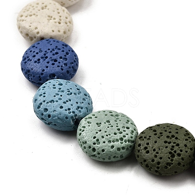 Natural Lava Rock Beads Strands G-I034-A01-01C-1