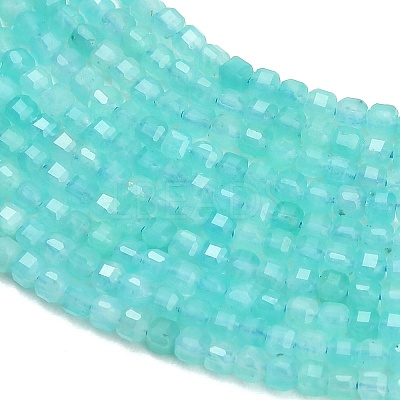 Natural Amazonite Beads Strands GG-CBA77FB-D02-02-1