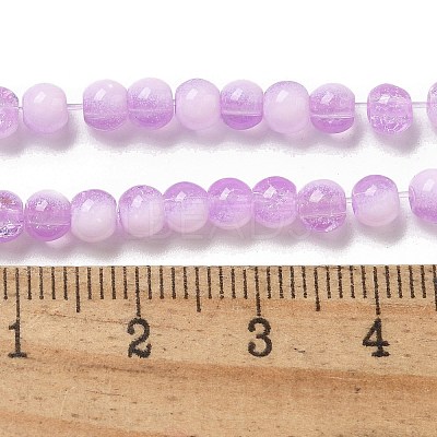 Crackle Glass Beads Strands LS-GLAA-U001-4mm-04-1
