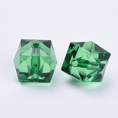 Transparent Acrylic Beads TACR-Q259-10mm-V17-1
