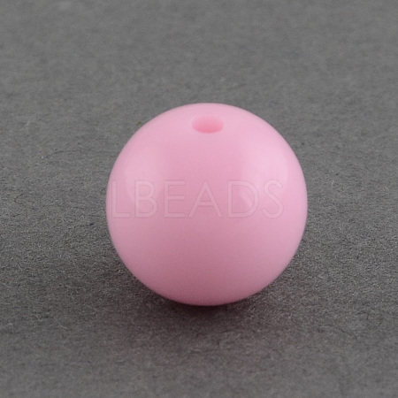 Solid Chunky Bubblegum Acrylic Ball Beads X-SACR-R835-16mm-11-1
