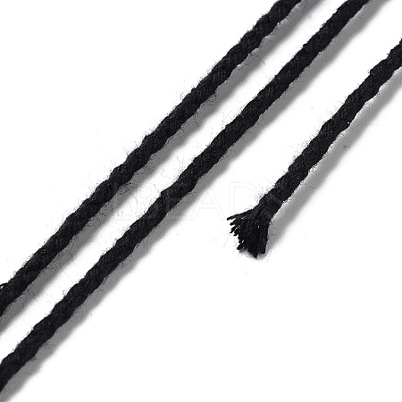 20M Polyester Braided Cord for Jewelry Making OCOR-G015-04A-04-1