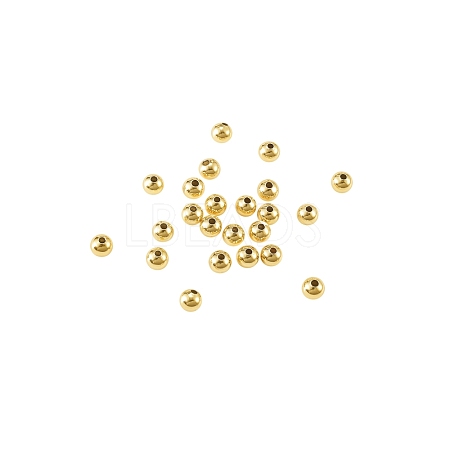 Brass Round Spacer Beads sgKK-SZ0001-05E-1