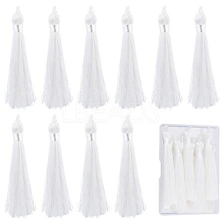 10Pcs Nylon Tassels Big Pendant Decorations FIND-SC0003-38D-1