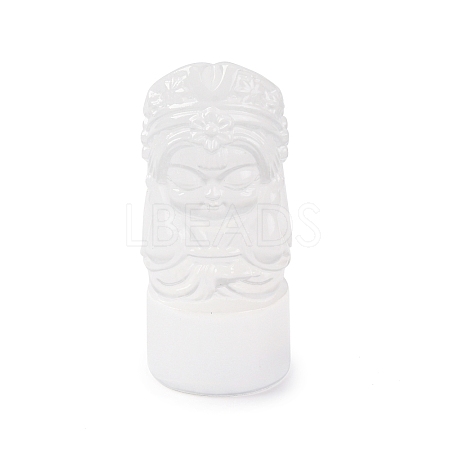Natural Selenite Figurines DJEW-Q006-01M-1