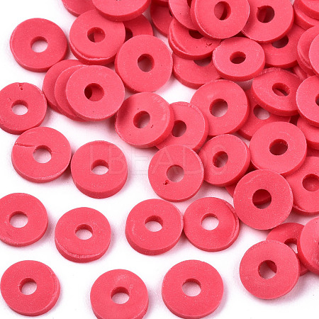 Handmade Polymer Clay Beads X-CLAY-Q251-6.0mm-88-1