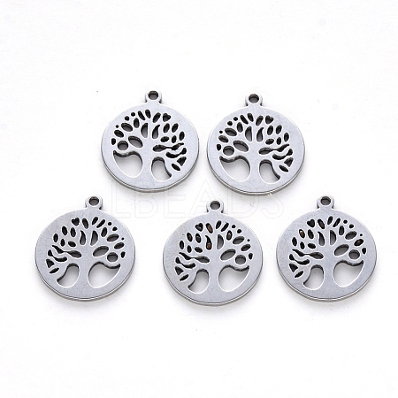 Non-Tarnish 304 Stainless Steel Pendants X-STAS-N092-09-1