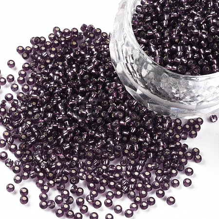12/0 Grade A Round Glass Seed Beads SEED-Q007-F41-1
