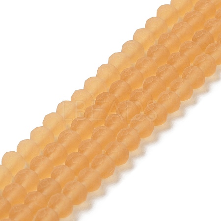 Transparent Glass Beads Strands EGLA-A034-T8mm-MD23-1
