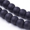 Baking Paint Transparent Glass Bead Strands X-GLAA-S031-4mm-38-3