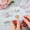 40Pcs Clear Glass Bottles Bead Containers CON-SC0001-15A-01-3