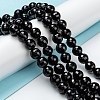 Natural Black Onyx Beads Strands G-Z024-03A-4