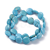 Natural Howlite Beads Strands TURQ-P027-15A-14mm-2