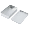 Tinplate Storage Boxs with Lids CON-WH20001-25A-7