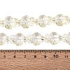 Transparent Glass Beads Strands DGLA-N021-02A-10-4
