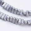 Electroplate Non-magnetic Synthetic Hematite Beads Strands G-J382-2x4x2mm-A06-F-2
