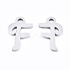 Non-Tarnish 201 Stainless Steel Charms STAS-T044-217P-F-2