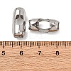 Tarnish Resistant Stainless Steel Ball Chain Connectors X-STAS-L018B-P-4