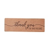 Rectangle Thank You Theme Paper Stickers DIY-B041-33A-4