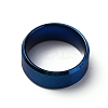 201 Stainless Steel Wide Band Finger Rings for Women Men RJEW-WH0009-13B-BU-2