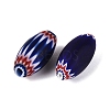 Handmade Millefiori Glass Barrel Beads LA-N002-37A-3