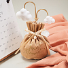 Velvet Jewelry Drawstring Gift Bags ABAG-CJC0003-03E-7