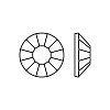 Preciosa&reg Crystal Hotfix Flatback Stones Y-PRC-HSS16-90040-200-3