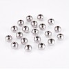 Tarnish Resistant 202 Stainless Steel Rondelle Spacer Beads STAS-F094-06B-P-1-2