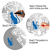 Stainless Steel Cutting Dies Stencils DIY-WH0238-005-4