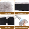 1Pc Faux Fur Fiber Yarn Warmer Headbands COHT-CY0001-01A-3