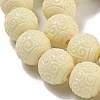 Synthetic Coral Carved Beads Strands CORA-I023-01-3