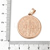 Ion Plating(IP) 304 Stainless Steel Pendants STAS-A053-24B-RG-3