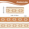 Ethnic Style Embroidery Polyester Ribbons OCOR-WH0079-96A-2