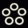 Spray Painted CCB Plastic Linking Rings CCB-Q091-010F-1