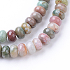 Natural Indian Agate Bead Strands G-R403-4x6-13-1