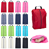 16Pcs 8 Colors Rectangle Oxford Fabric Shoes Storage Zipper Bags ABAG-GO0001-23-1