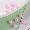 Opaque Acrylic Beads X-MACR-S370-C6mm-A01-6