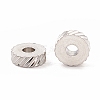 Non-Tarnish 201 Stainless Steel Spacer Beads STAS-A057-26B-P-3