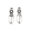 Tibetan Style Alloy Pendants X-PALLOY-A024-13AS-1
