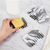 Marble Pattern Silicone Soap Dishes DIY-WH0430-018E-3