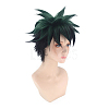 Short Green & Black Anime Cosplay Wigs OHAR-I015-04-8