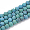 Synthetic Chrysocolla Beads Strands X-G-T106-193-1