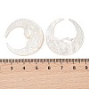Natural White Shell Carved Cabochons SSHEL-C012-11-3
