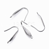 316 Surgical Stainless Steel Earring Hooks X-STAS-H392-03P-1