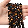 Natural Tiger Eye Beads Strands G-F173-14-10mm-3