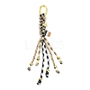 Polyester & Spandex Cord Pendant Decorations HJEW-YW00432-04-1