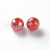 Opaque Acrylic Beads MACR-S370-D6mm-A14-2