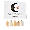 Natural Yellow Hematoid Quartz Pendants GG-CBACE45-02G-06-1
