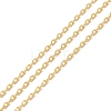 Brass Cable Chains CHC-O001-09G-1